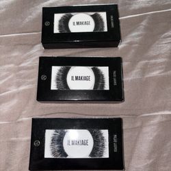 3x Il Makiage False Eyelashes No 30 NIB