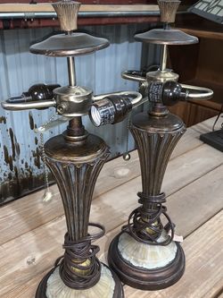 Pair Of Nightstand Lamps