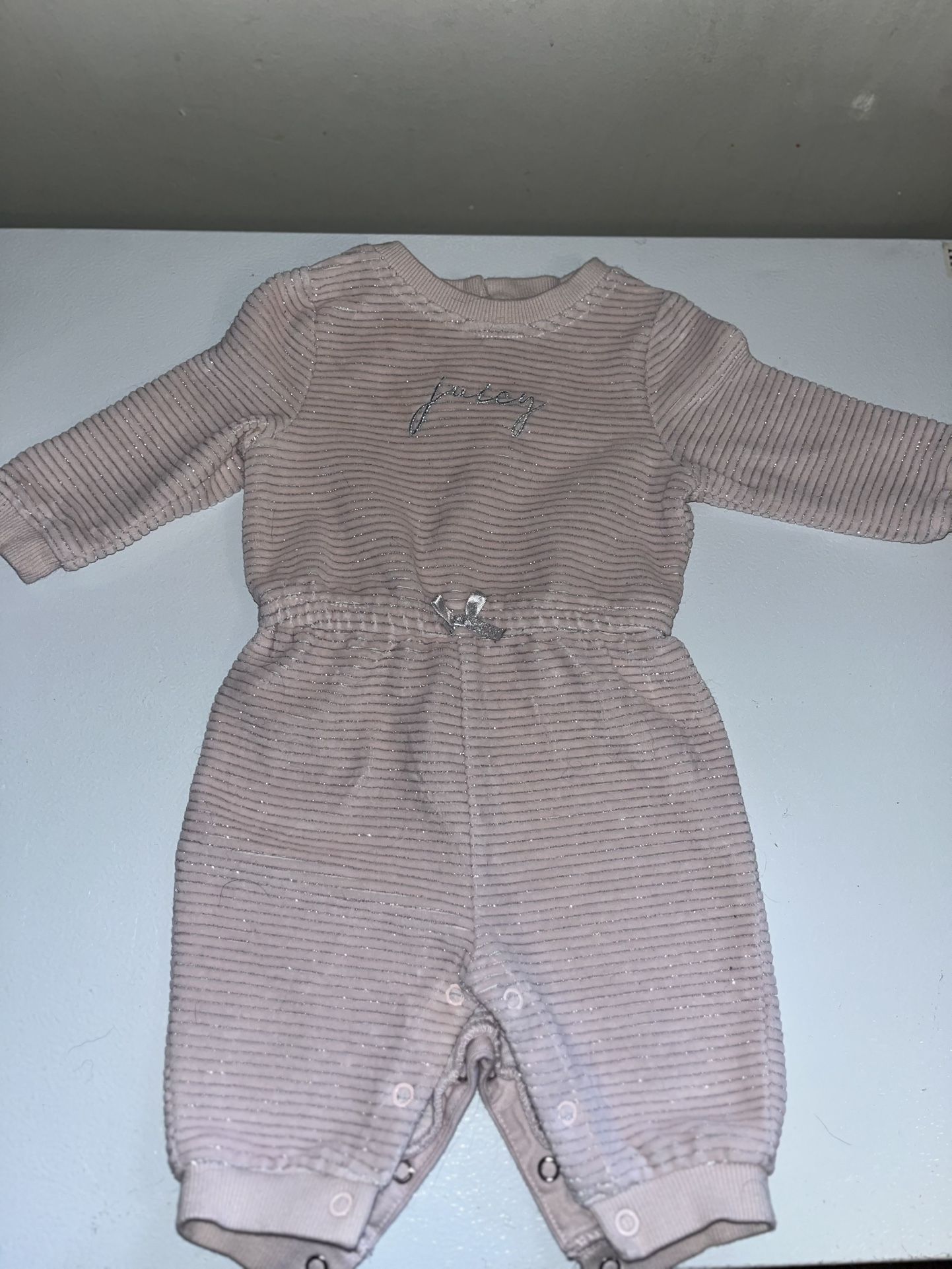 Juicy Couture Baby One Piece 3-6 Months