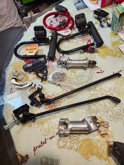 All new miscellaneous bicycle parts