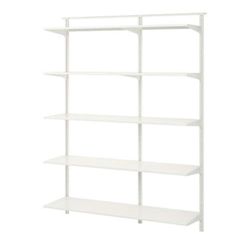 Ikea Algot Closet Shelving System Pieces