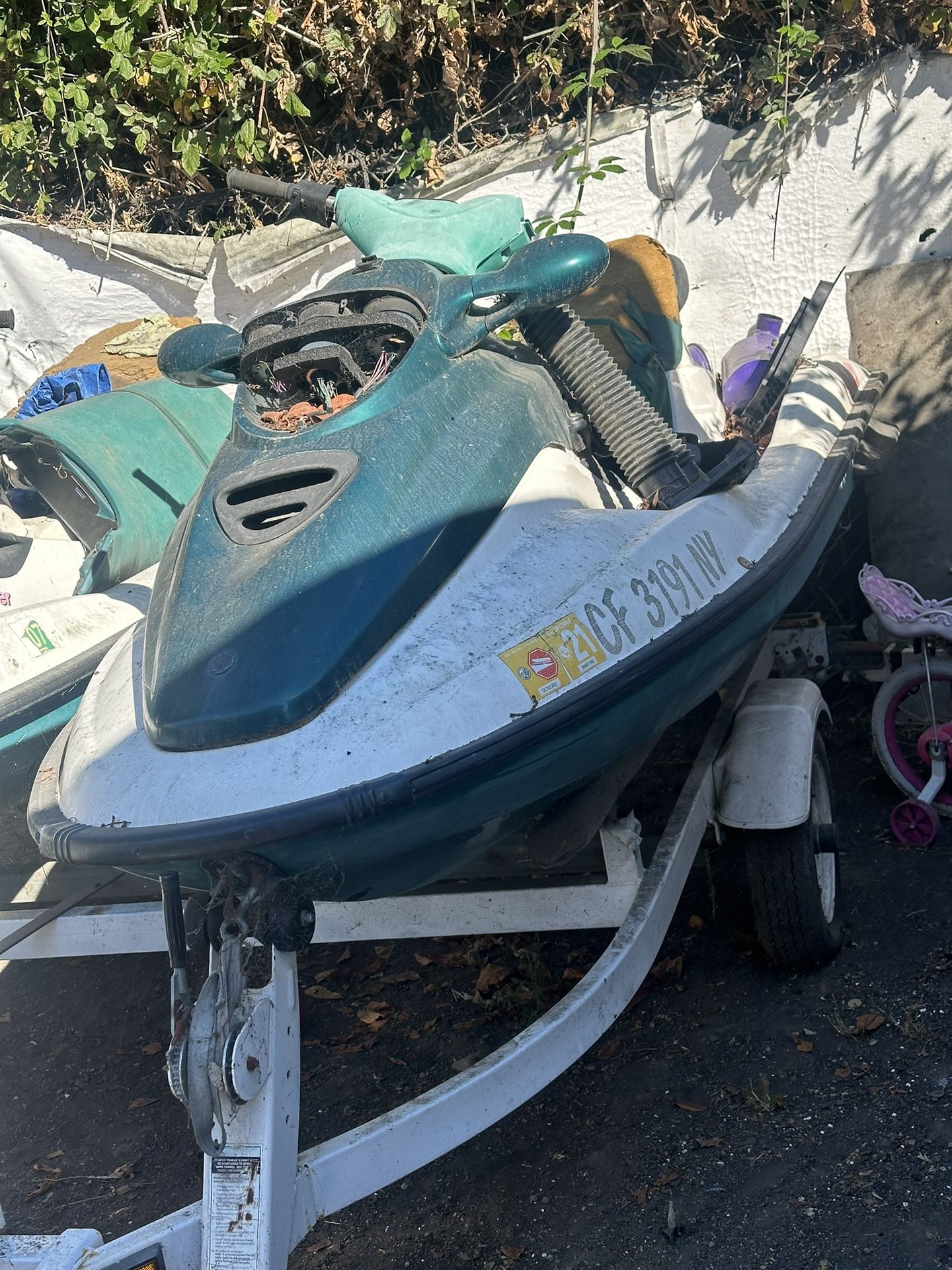 2 1996 Seadoo Gtx  (no Trailer )  Need Gone 