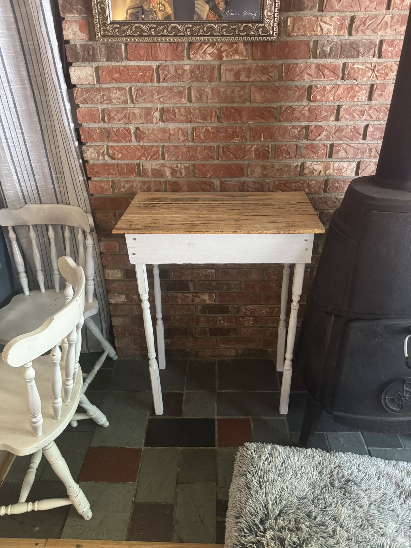Entry Way Table - Farmhouse Style