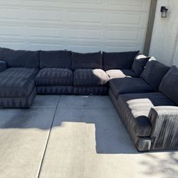 Large Grey Sectional 