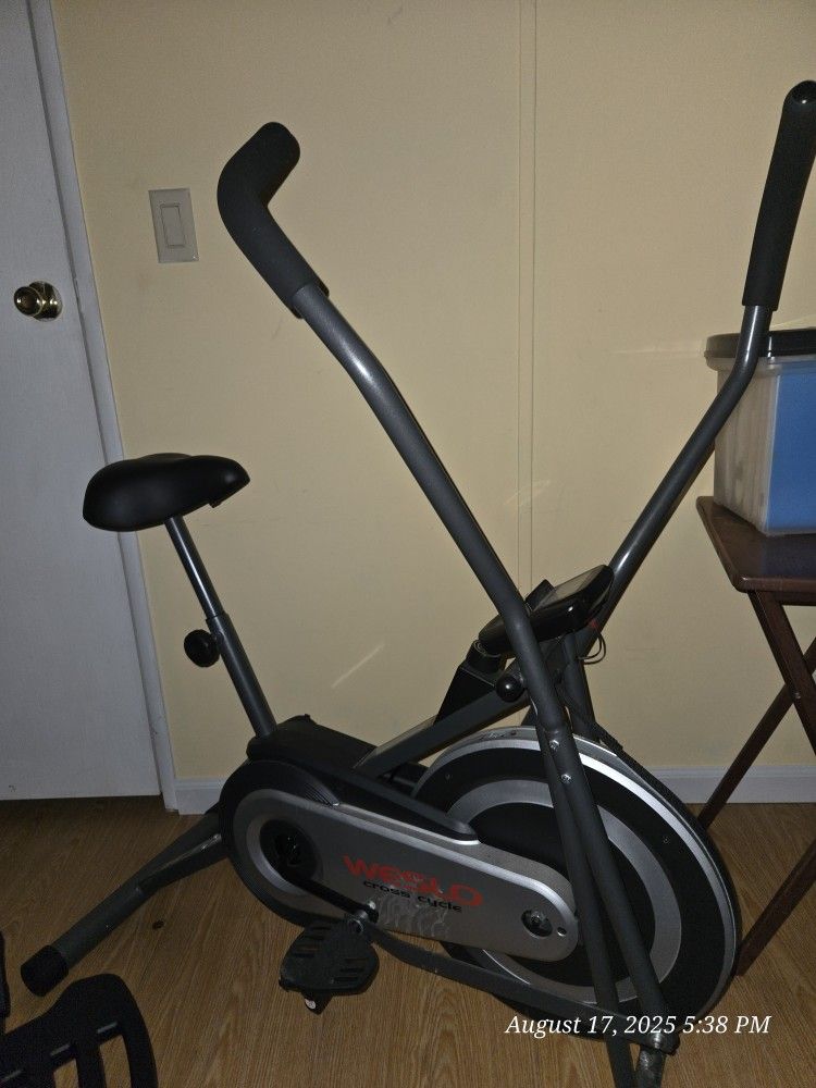 stationary exercise bike