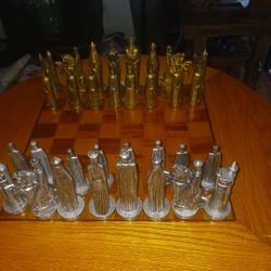 Rare Chess Set  Vintage 1962 Peter Ganine No More Are Being Made