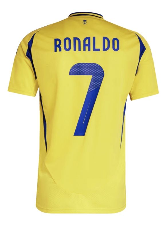 RONALDO #7 Al Nassr Home Soccer Jersey 2024/25