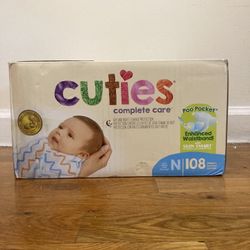 Cutie Diapers Size Newborn 
