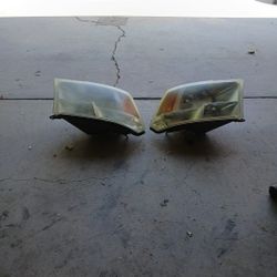 Factory headlights for a 2012 Dodge pickups.