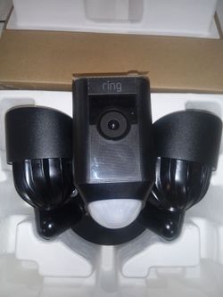 Ring Floodlight Plus Wired SecurityCamera