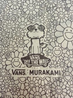 Vans x Takashi Murakami Flower Print Dust Bag 12.5x17”