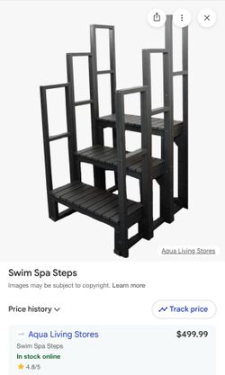 Aqua Spa Stairs for swimming pool or hot tub