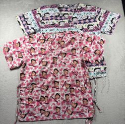 Betty Boop Scrub Tops
