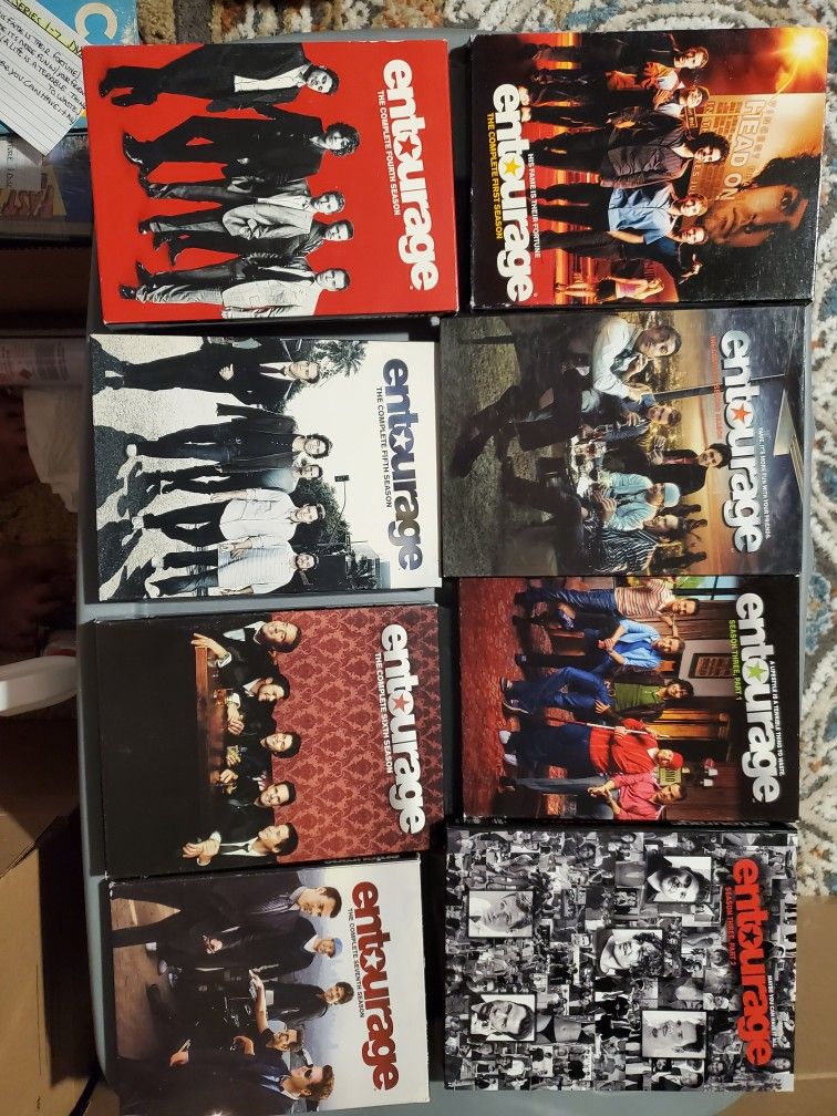 Complete ENTOURAGE SERIES ( 1- 7) Seasons