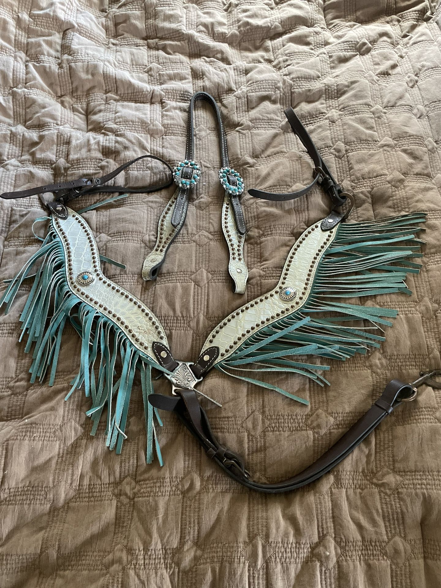 Western tack set