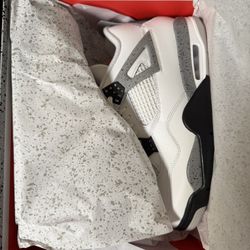 ON HAND Brand New Sz 11 Air jordan 4 IV White Cement