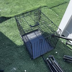 Dog Cage  24L 18W  19H 11-25 Pounds