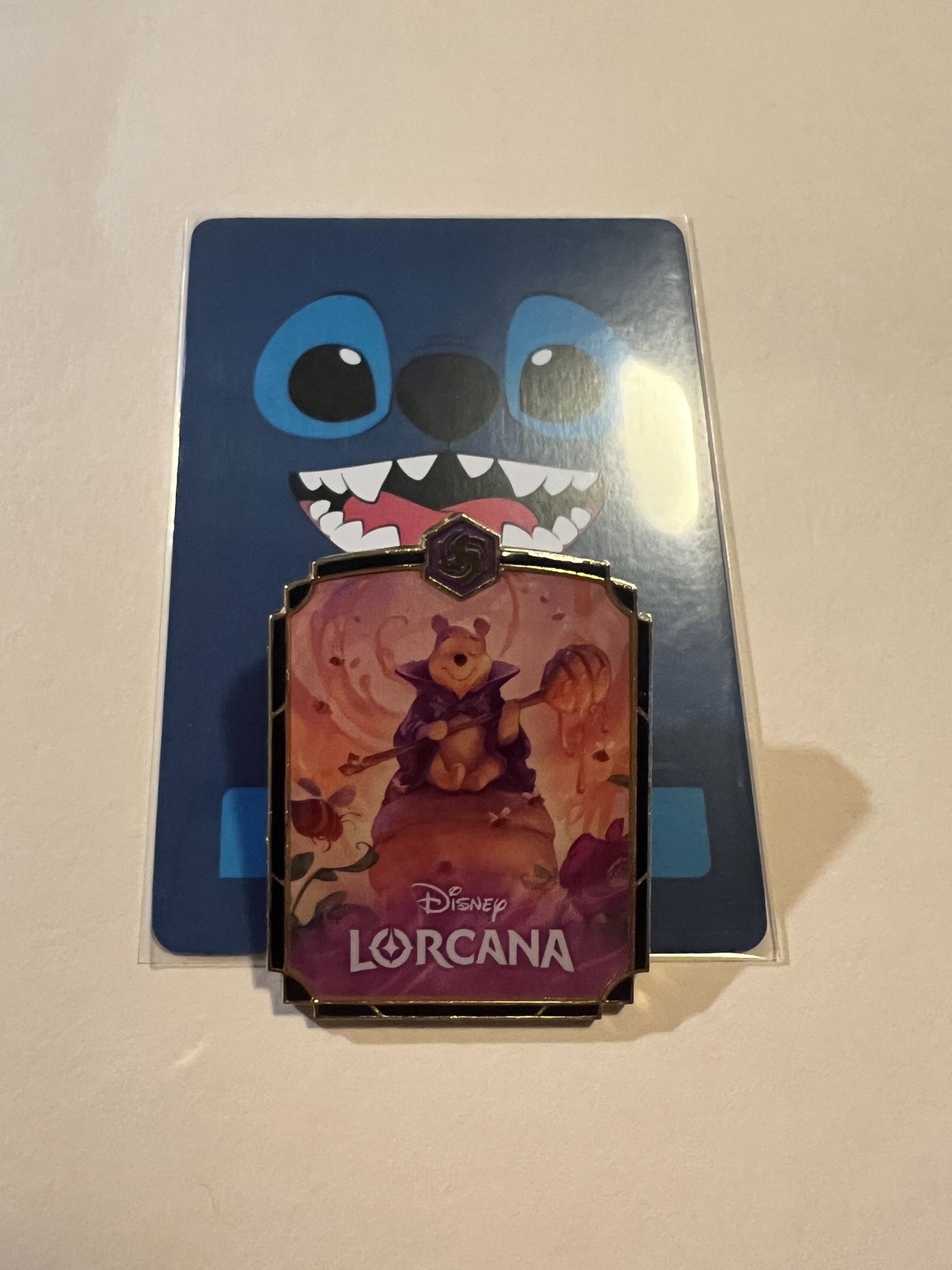 Lorcana Winnie The Pooh Disney Pin 