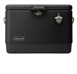 Coleman Steel Belted Cooler Black