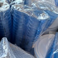 Light Blue Champagne Cups