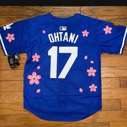 White Or Blue Sakura Shohei Ohtani Tokyo Series X Murakami Jersey Adult And Youth