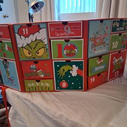 Advent GRINCH-24 PULL Out Drawers