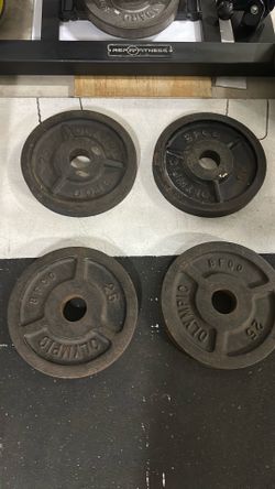 Olympic weight plates