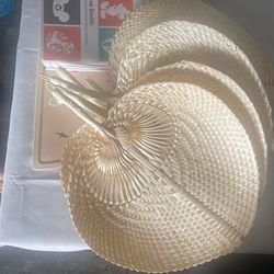 Woven Palm Fans