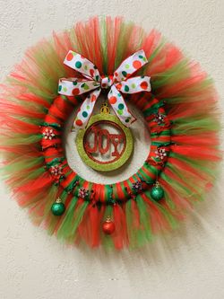 Handmade Christmas wreath! Large size! 40.00!