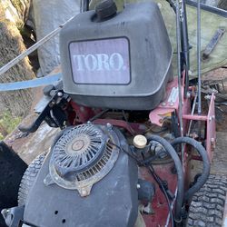 Toro mower engine runs, but needs work