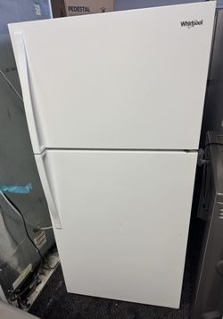 Whirlpool White Apartment Size Refrigerator