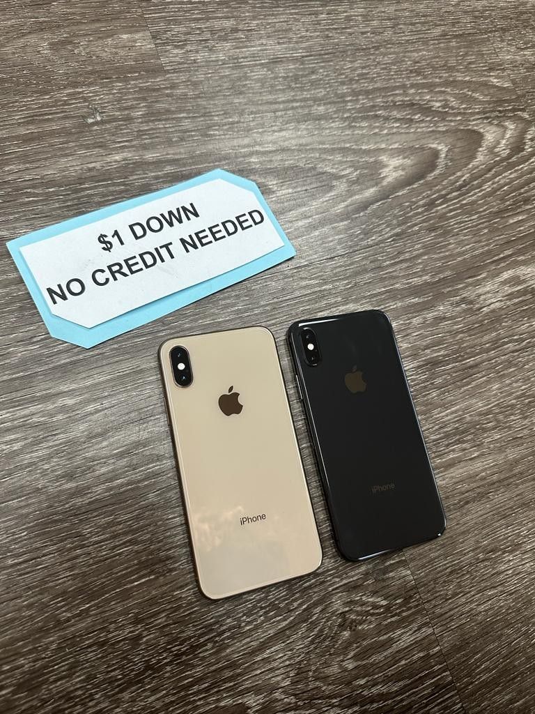 Apple Iphone Xs -PAYMENTS AVAILABLE FOR AS LOW AS $1 DOWN - NO CREDIT NEEDED