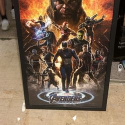 Avengers Endgame Frames Poster 