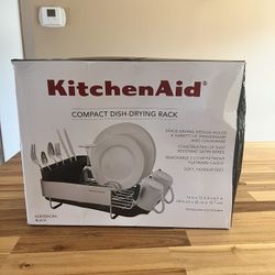 KitchenAid Compact, Space Saving Rust Resistant Dish Rack