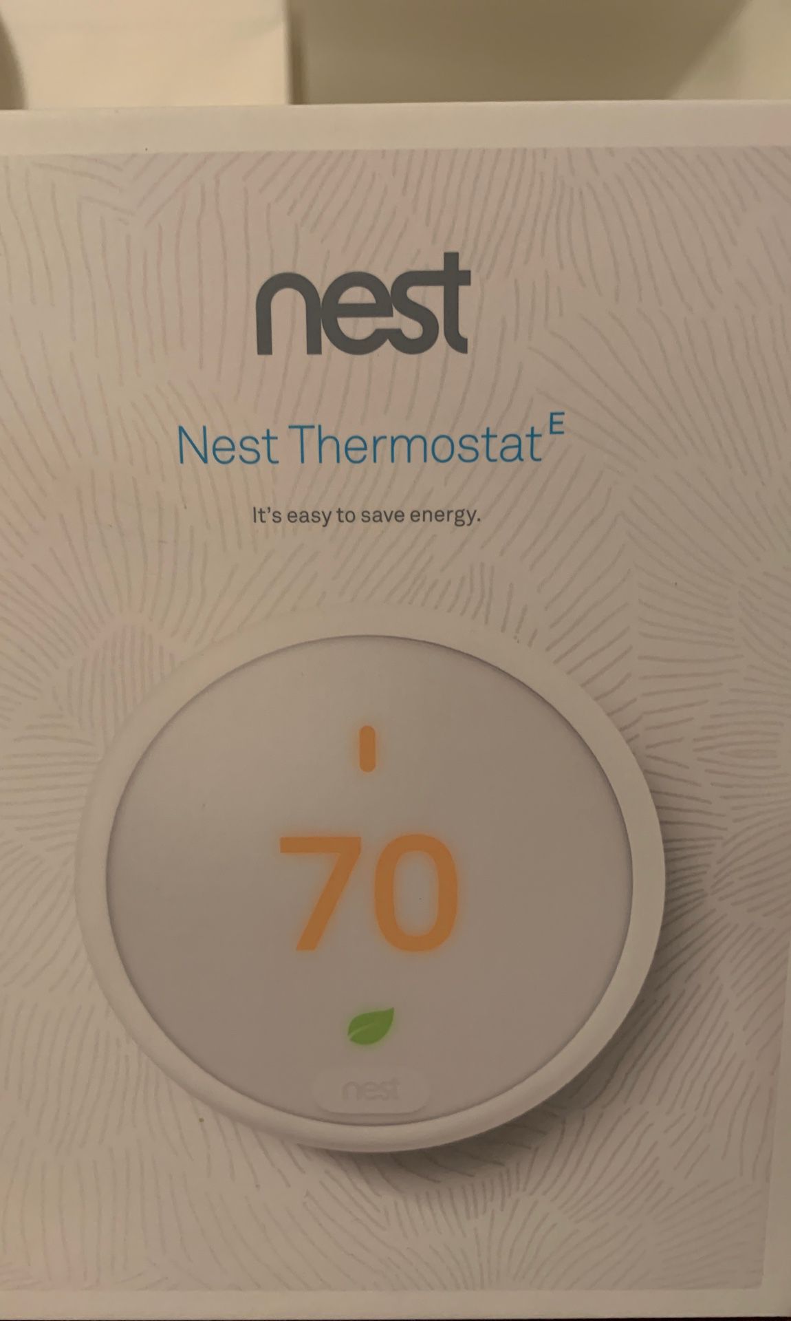 Nest thermostat brand new