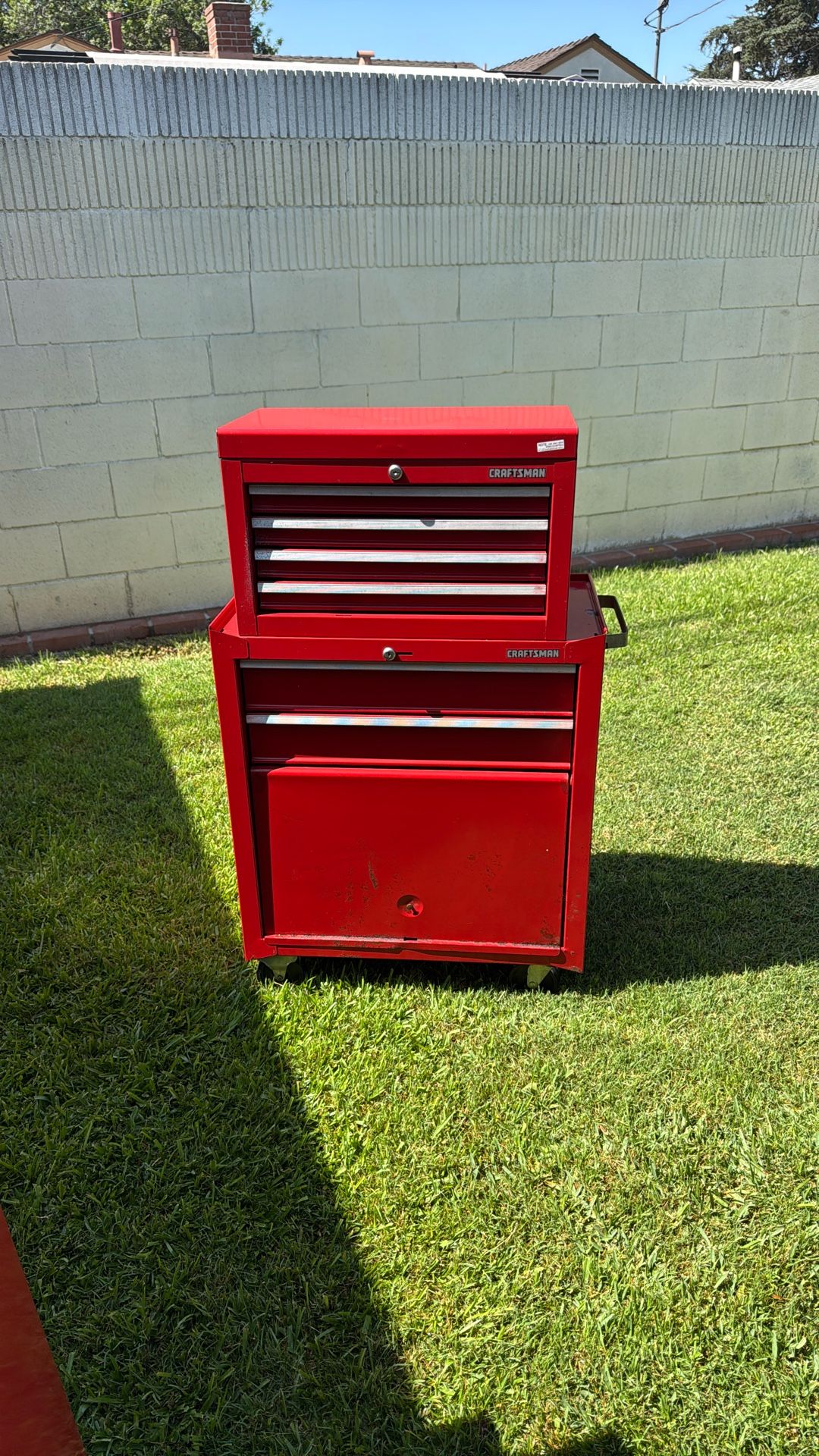 Craftsman toolbox , comes with keys Bottom Box, 26.5“ Wide,, 31” High,,14” Depth…