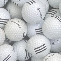 Golf Balls (Count 171) 50 Taylor Made Golf Balls and an Assortment Of Other Golf Balls