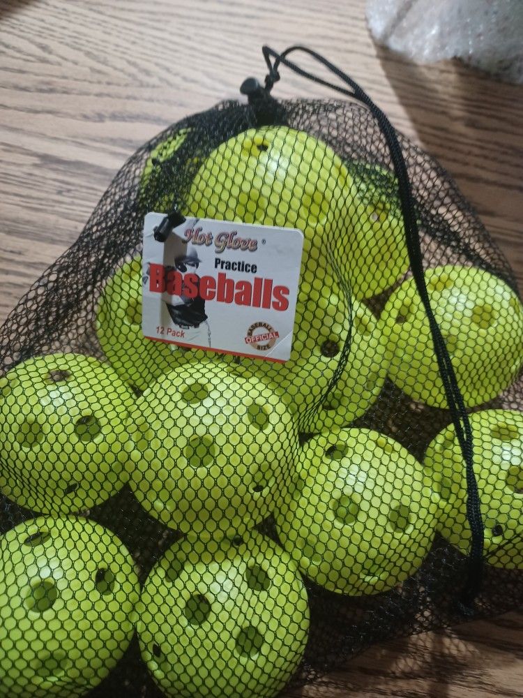 Practice Baseballs