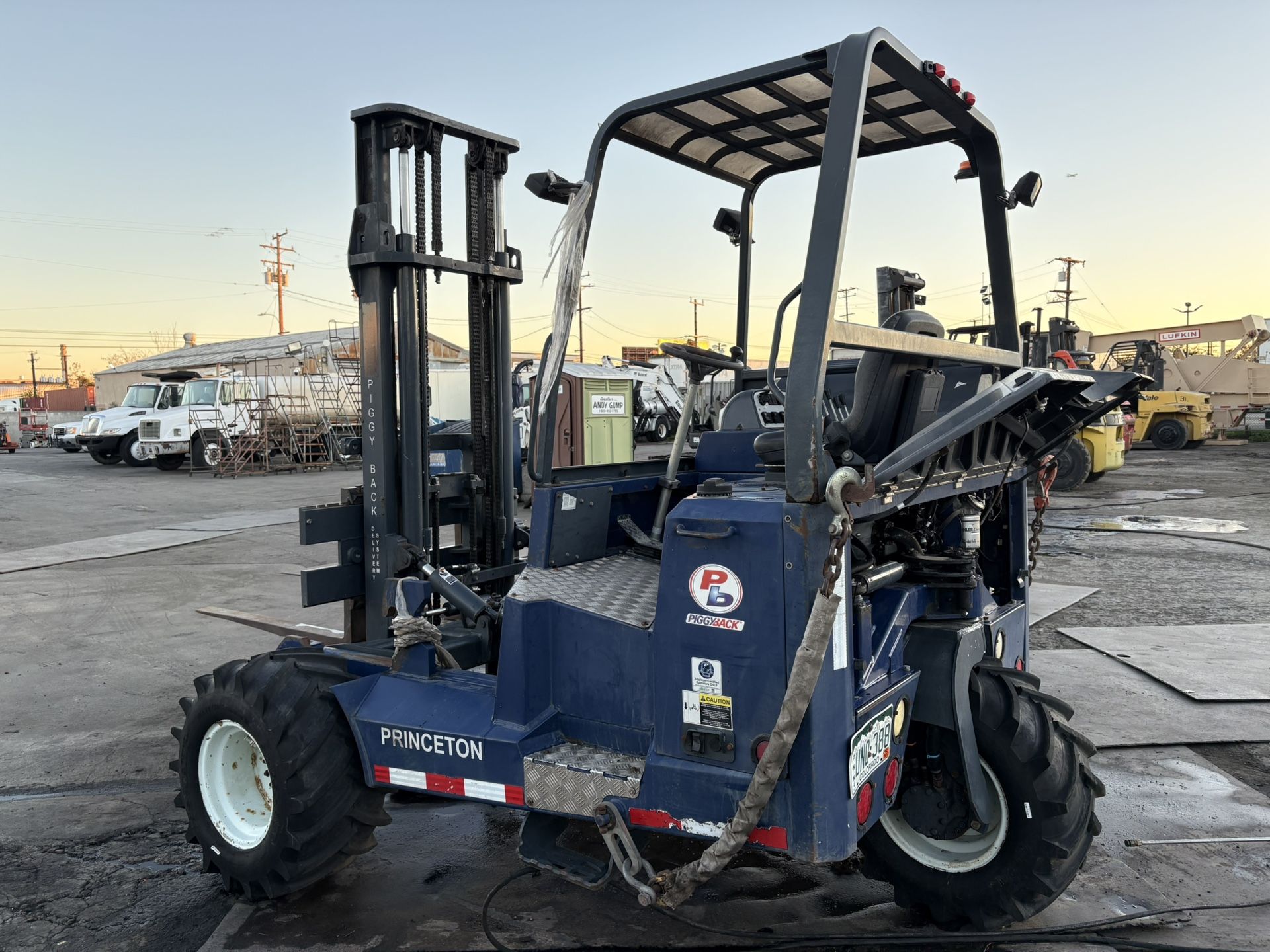 2015 Princeton Piggyback Forklift Diesel