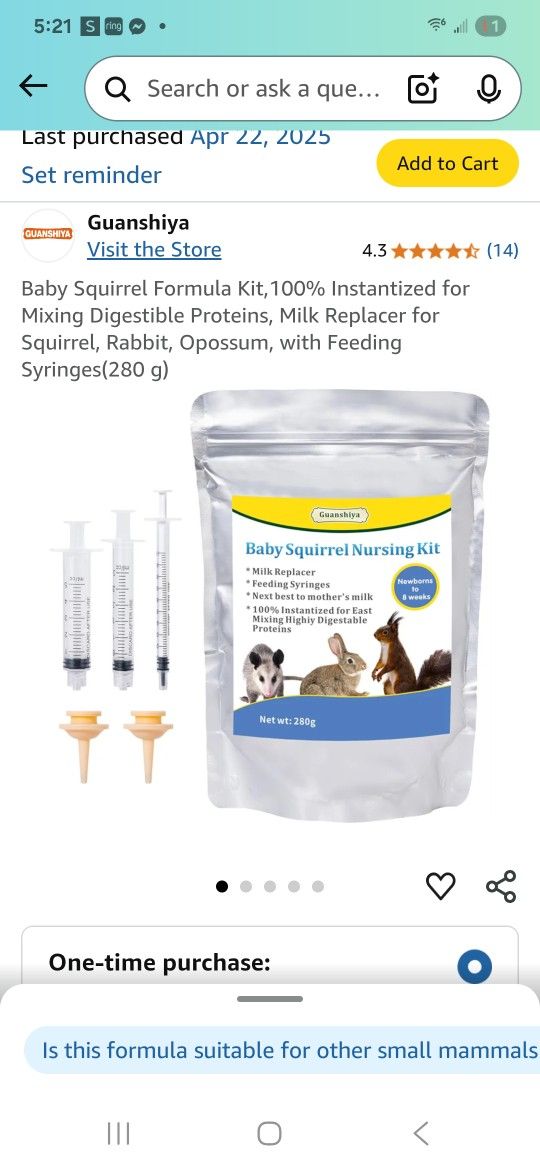 Brand New Formula And More For Possums Squirrel Ex