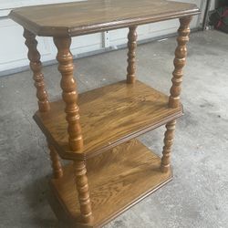 Three Tier Accent Table