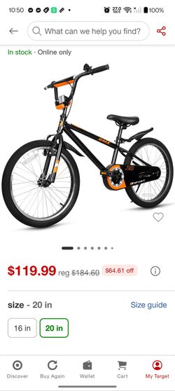 Brand New, Unopened 20-Inch Bicycle
