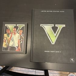GTA 5 Collecters Edition+ Limited Edition Strategy Guide 