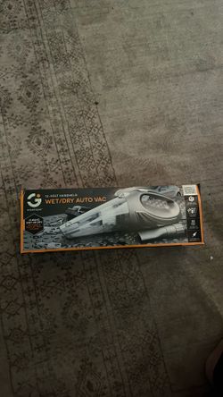 Wet dry 12 volt car vacuum