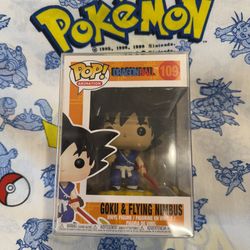 Funko Pop! Goku & Flying Nimbus #109 Dragon Ball Vinyl Figure