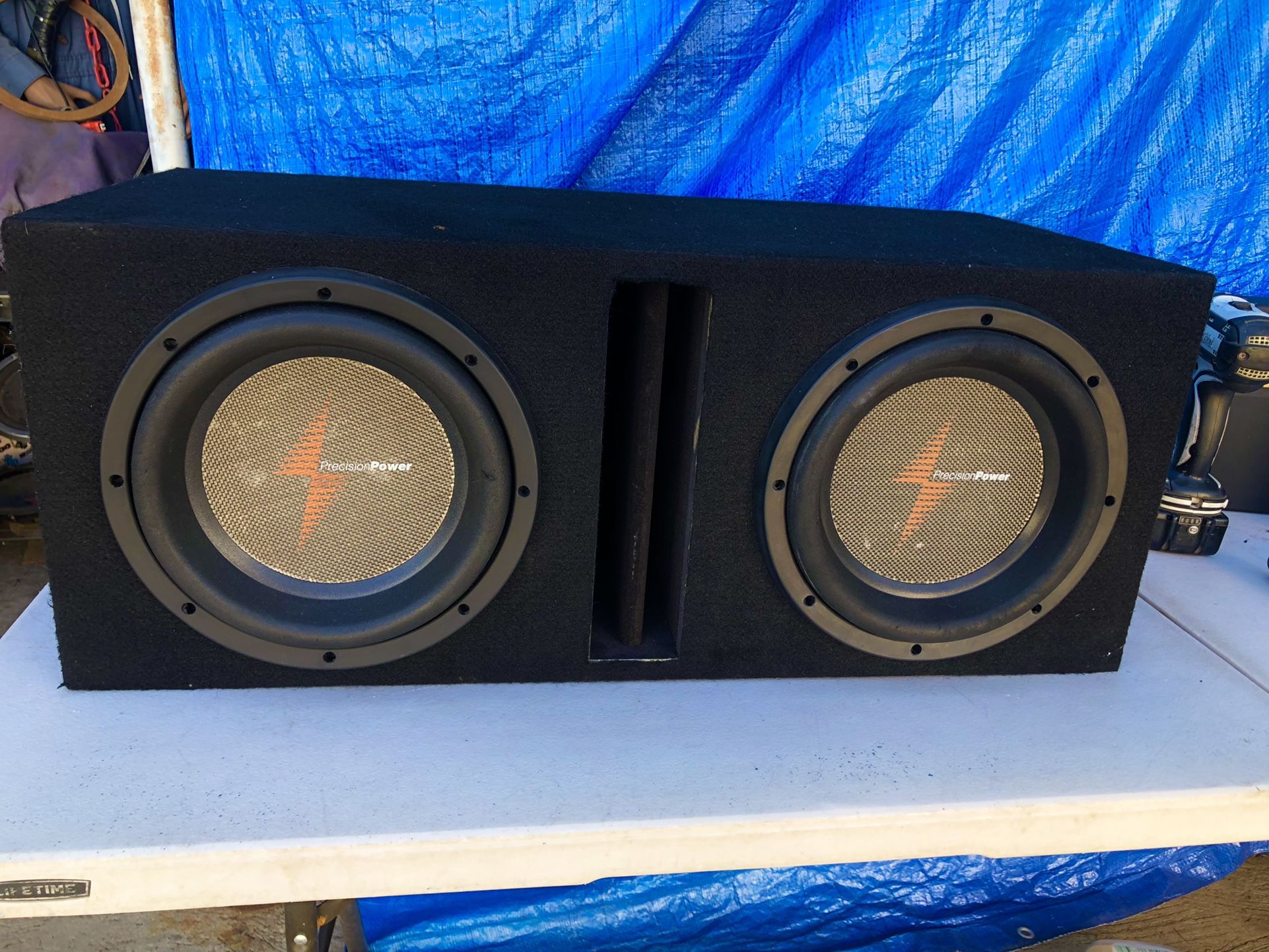 Precision Power Phantom Series Dual Ohm 10 inch Subwoofer
