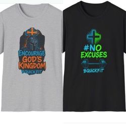 Faith And Fitness Inspired T Shirts 