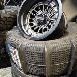 On-Sale Metal Fx 15x7 15x10 Wheels & TENSOR SS 33” Inch Sand Paddle Tires For CAN AM HONDA UTV SXS (We finance)