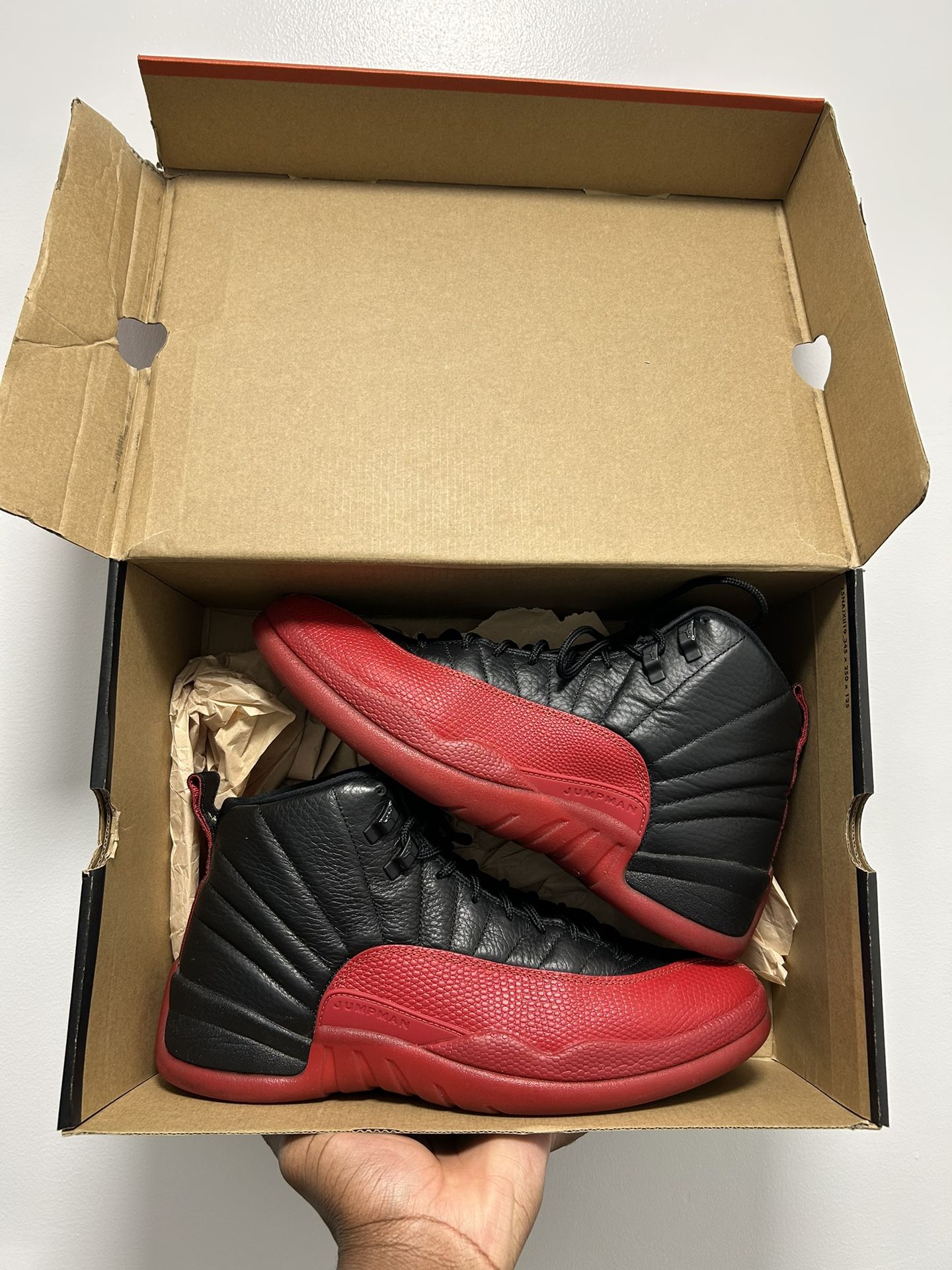 Air Jordan 12 Flu Game Sz 10.5 8.5/10 