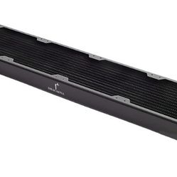 Dracaena 480mm Copper Computer Radiator – 28mm Thick, Dual G1/4